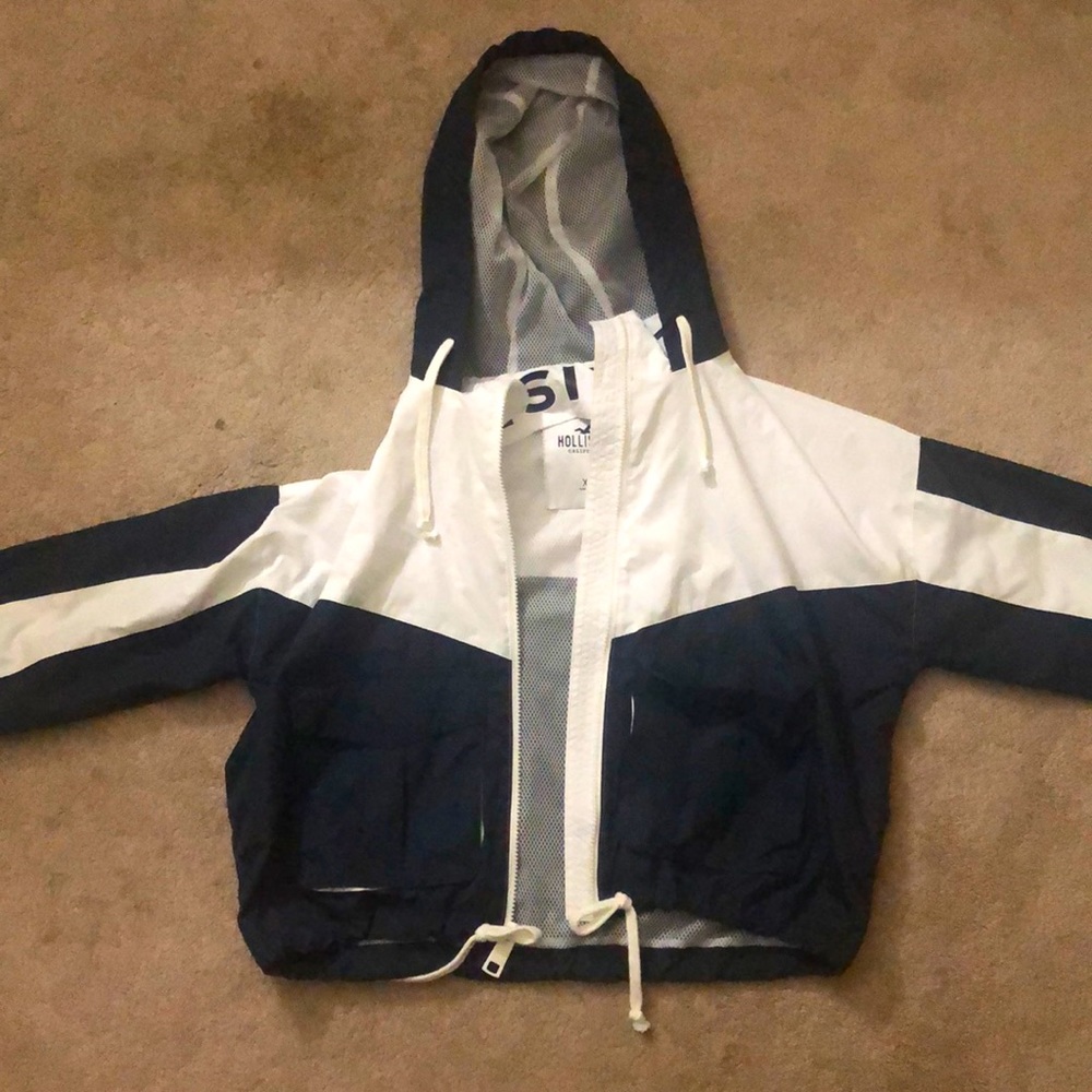 navy bomber jacket
